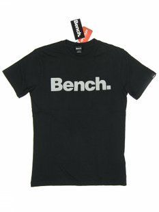 Футболка чоловіча Bench, чорний з принтом