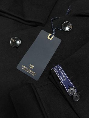 Мужское пальто Scotch&Soda с шерстью, черный XL