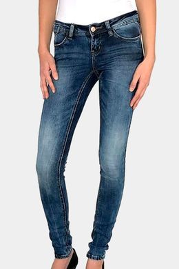 Джинсы женские светло-синие (потертости) Vero Moda 26/32