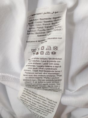 Футболка Jack&Jones белый, принт на спине цветы M