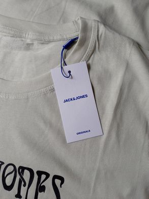 Футболка Jack&Jones блідо-салатовий, з принтом M