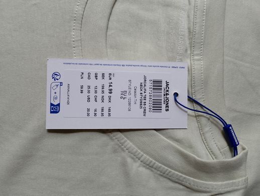 Футболка Jack&Jones блідо-салатовий, з принтом M