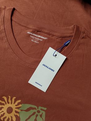 Футболка Jack&Jones теракотовий, з принтом M