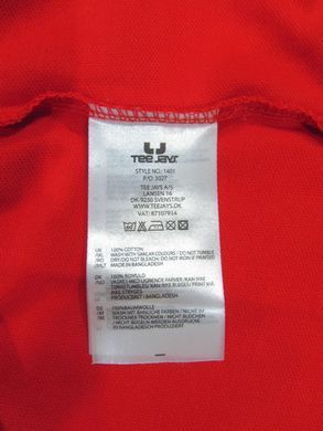 Женское поло Tee Jays красный S