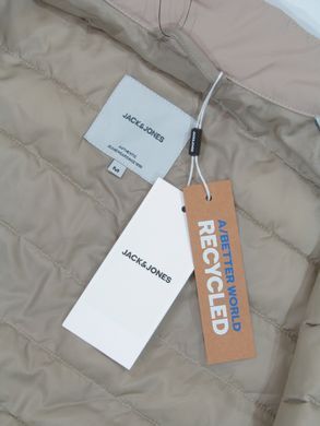 Куртка чоловіча Jack & Jones без капюшона беж M