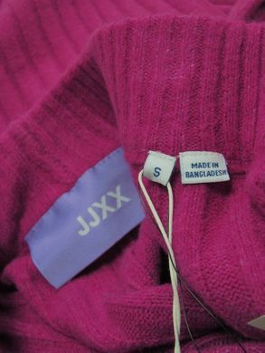Брюки женские JJXX вязанные в рубчик фуксия S