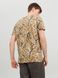 Футболка мужская Jack & Jones светло-коричневый, абстрактный орнамент M