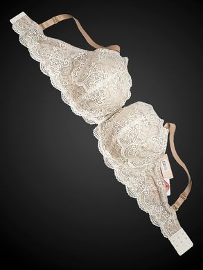 Бюстгальтер Thirdlove беж з мереживом, Lace Balconette Bra 44D